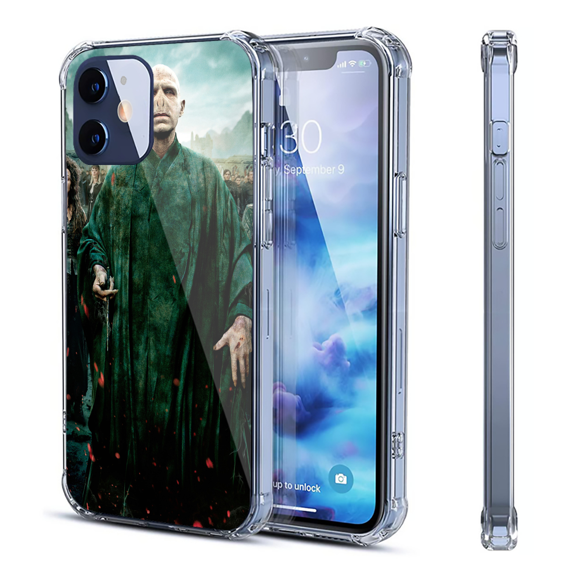 （画像用） Harry Potter ハリー・ポッターシリーズ 【iPhone 12シリーズ対応】透明スマホケース（クリアソフトケース）